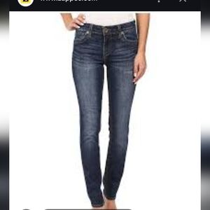 Kut from the Kloth Women's Indigo Straight Leg Jeans
